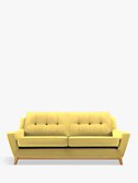 G Plan Vintage The Fifty Three Large Sofa, Tonic Mustard, width 199cm