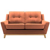 G Plan Vintage The Fifty Three Small Sofa, Tonic Orange, width 159cm
