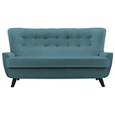 G Plan Vintage The Sixty One Large Sofa, Fleck Blue, width 185cm