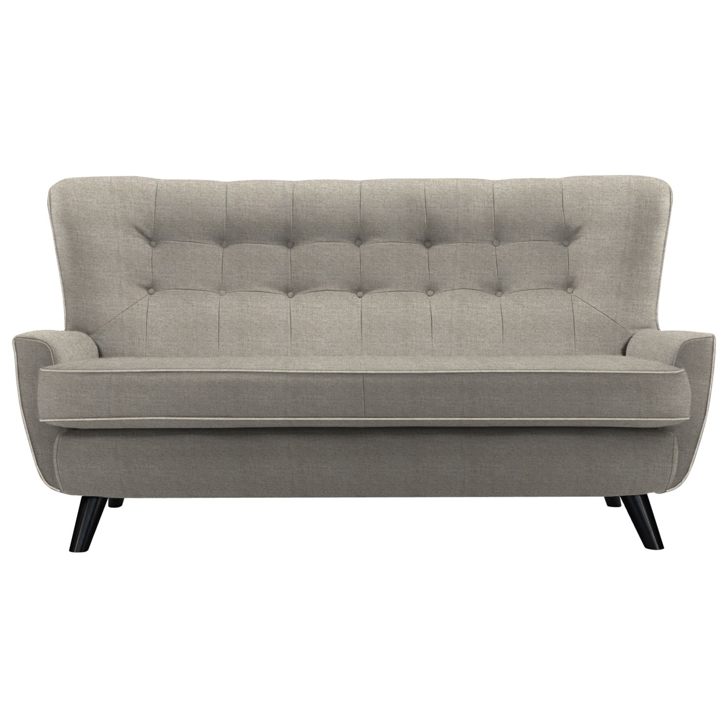 G Plan Vintage The Sixty One Large Sofa, Fleck Grey, width 185cm