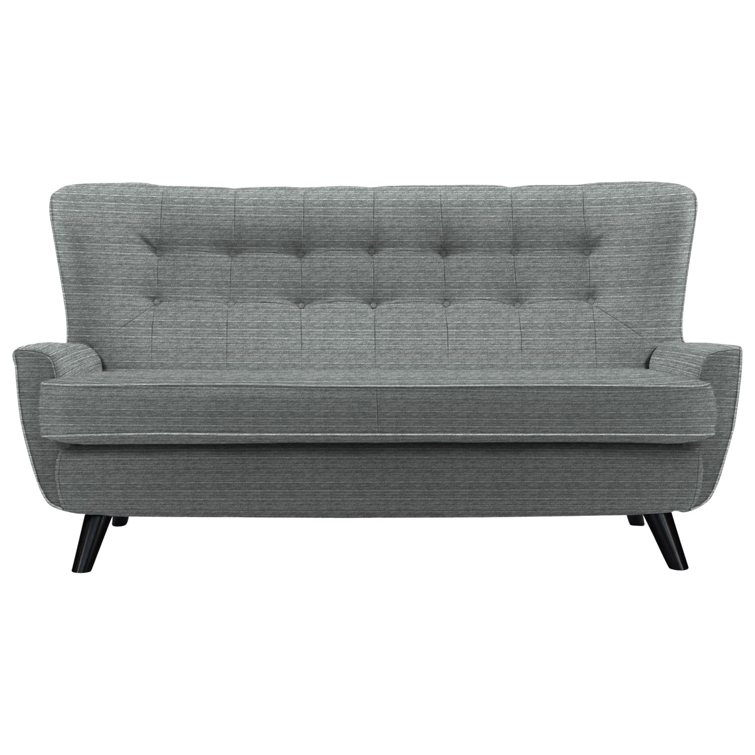 G Plan Vintage The Sixty One Large Sofa, Streak Grey, width 185cm