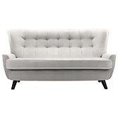 G Plan Vintage The Sixty One Large Sofa, Weave Oatmeal, width 185cm