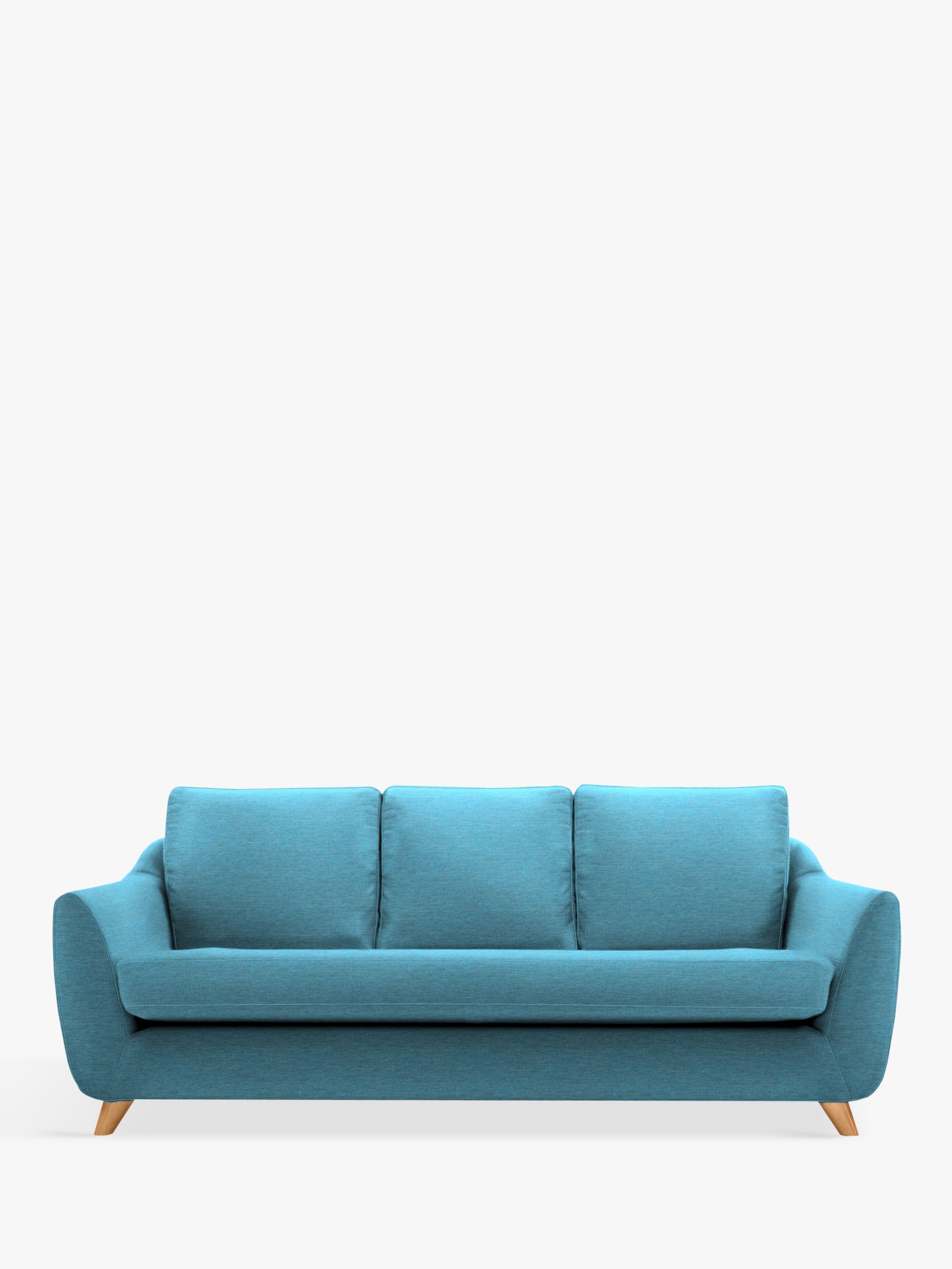 G Plan Vintage The Sixty Seven Large Sofa, Fleck Blue, width 208cm