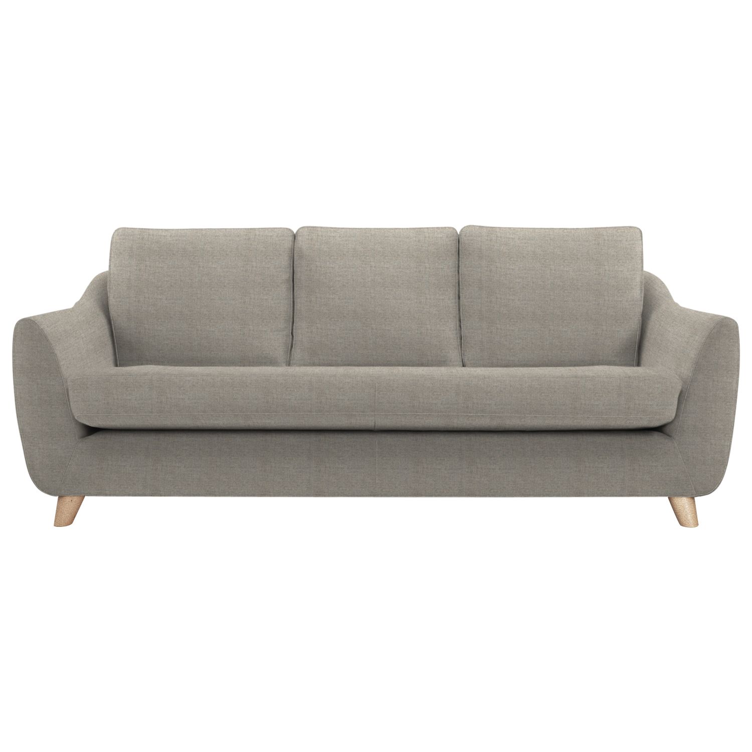 G Plan Vintage The Sixty Seven Large Sofa, Fleck Grey, width 208cm