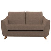 G Plan Vintage The Sixty Seven Small Sofa, Weave Cocoa, width 154cm