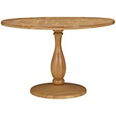 John Lewis Burbank 4 Seater Round Dining Table, width 120cm