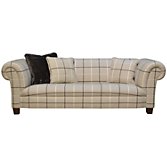 John Lewis Todd Grand Sofa, Holywell Check, width 214cm