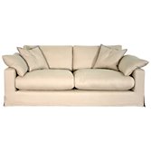 John Lewis Belle Standard Back Medium Sofa, Latte, width 192cm