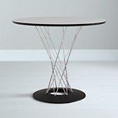 Noguchi 4 Seater Round Dining Table, width 90cm