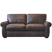 John Lewis Madison Medium Leather Sofa, Colorado, width 201cm