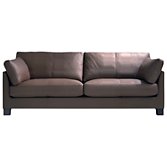 John Lewis Ikon Grand Sofa, Dakota Leather, width 212cm