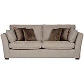 John Lewis Nantes Grand Sofa, Layton Steel, width 215cm