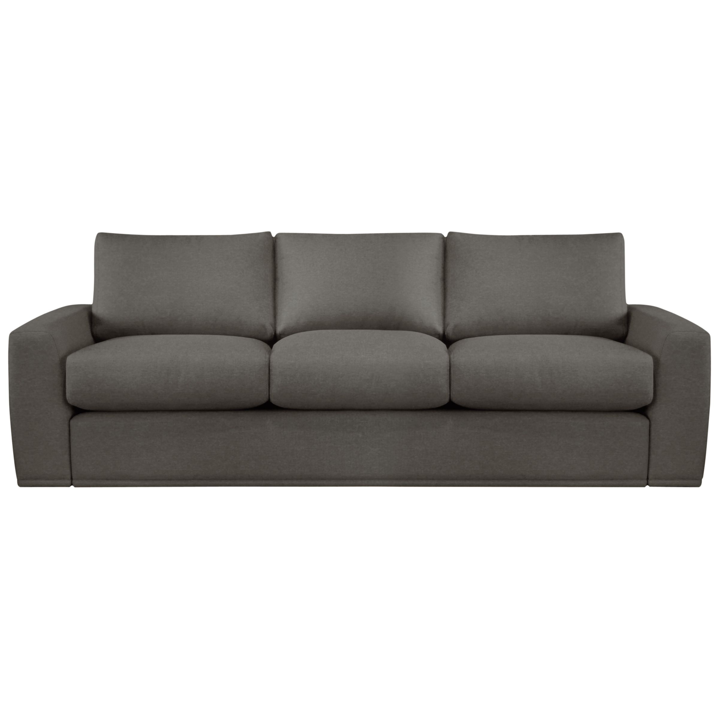 House by John Lewis Finlay Grand Sofa, Charcoal, width 242cm