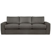 House by John Lewis Finlay Grand Sofa, Charcoal, width 242cm