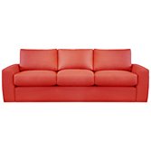 House by John Lewis Finlay Grand Sofa, Red, width 242cm