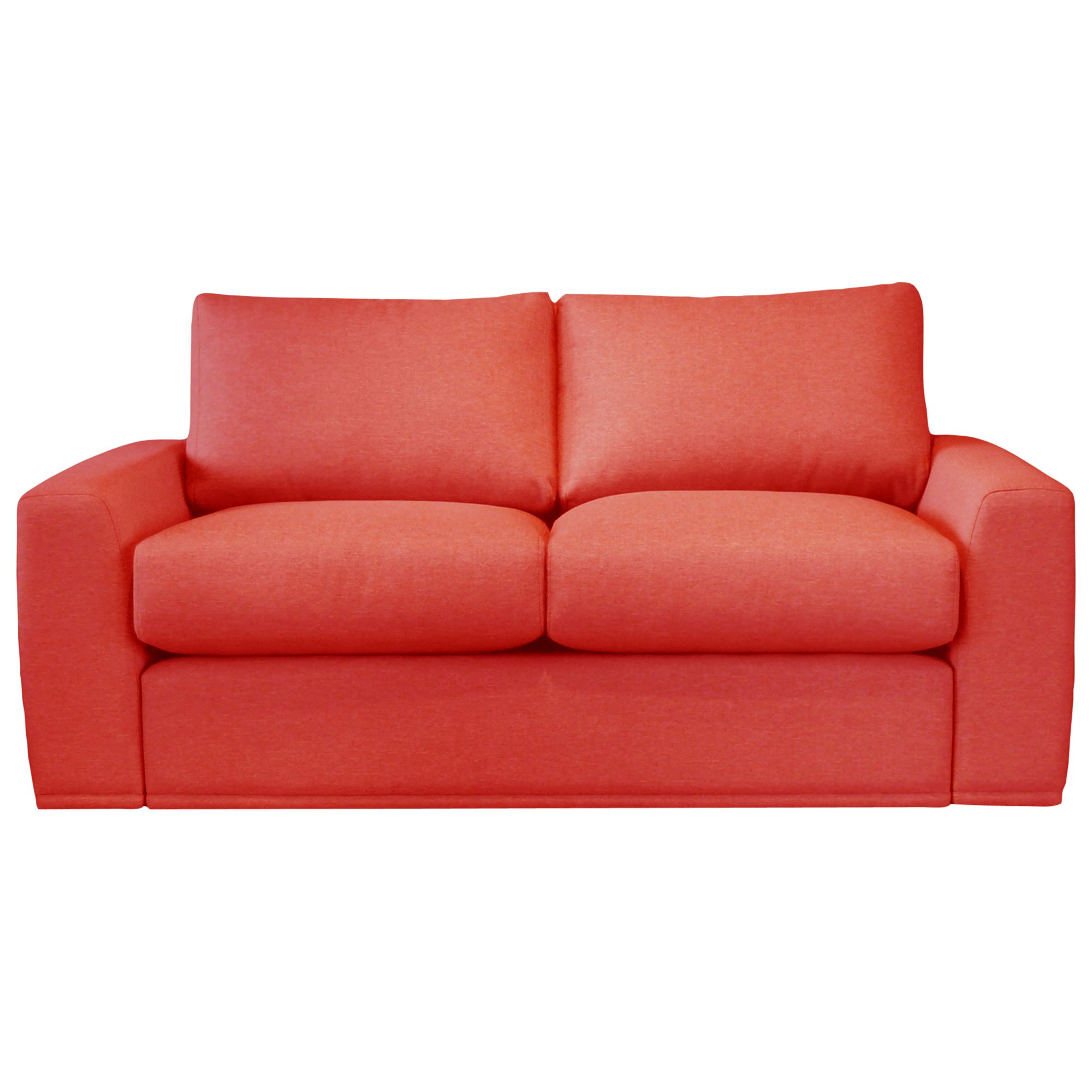 House by John Lewis Finlay Medium Sofa, Red, width 176cm