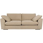John Lewis Jones Options 2 Grand Sofa, Cream, width 228cm
