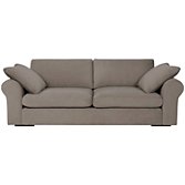 John Lewis Jones Options 2 Scroll Arm Grand Sofa, Mercury, width 228cm