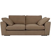 John Lewis Jones Options 2 Large Sofa, Bark, width 208cm