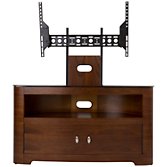 AVF Blenheim 1000 TV Stand with Mount for TVs up to 55-inches, Walnut, width 104.50cm