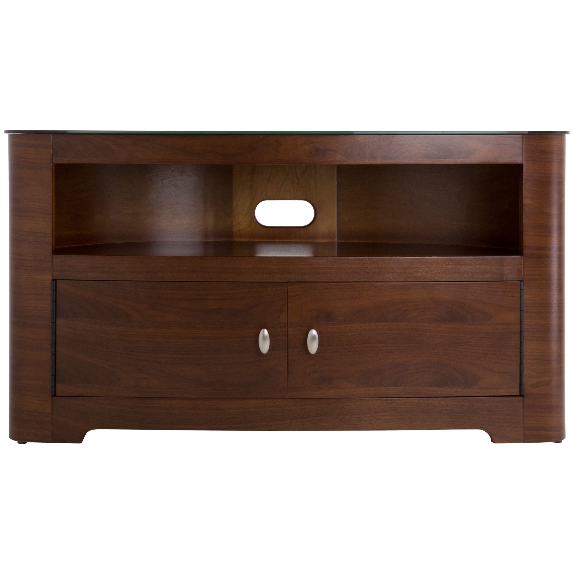 AVF Blenheim 1100 TV Stand for TVs up to 55-inches, Walnut, width 110cm