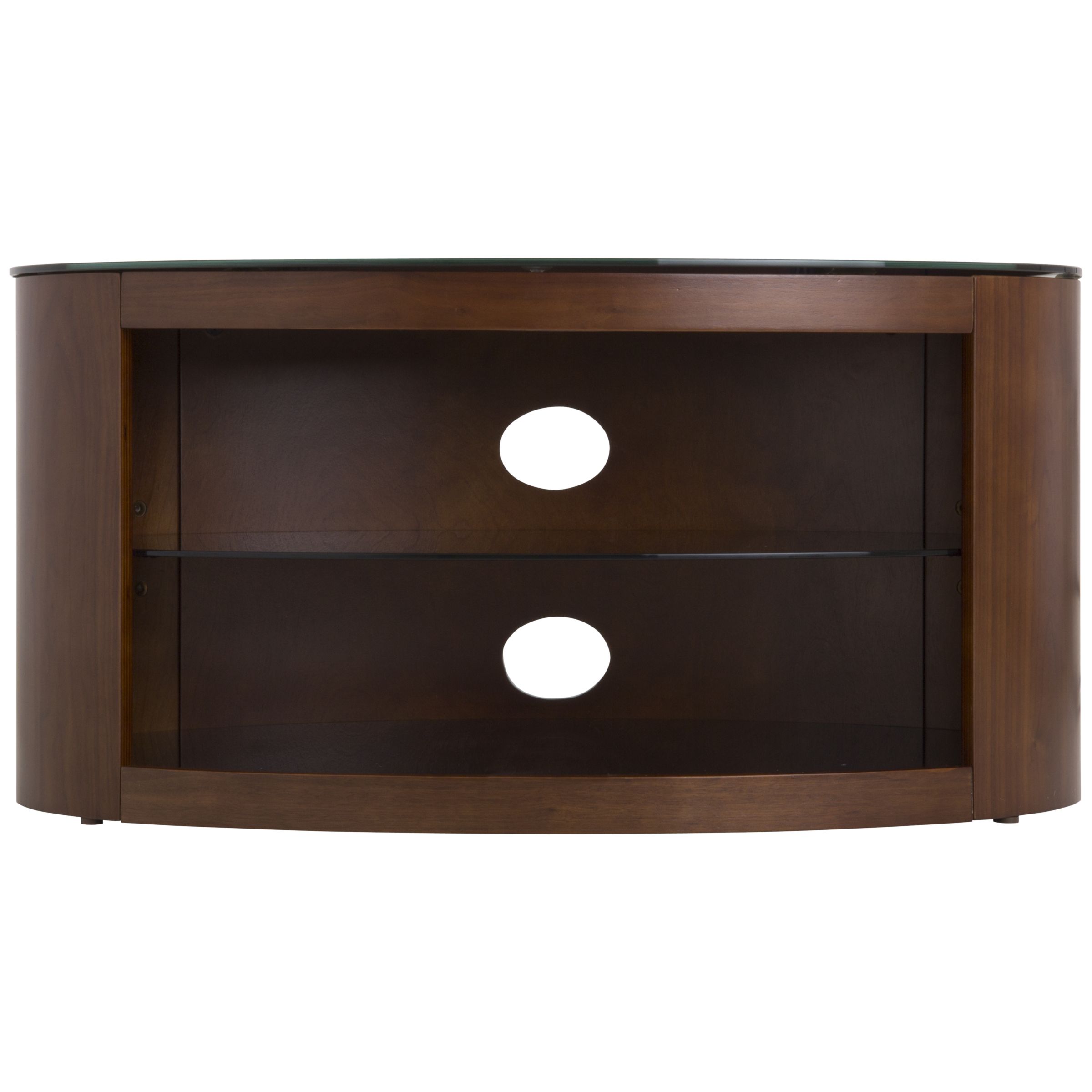 AVF Buckingham 800 TV Stand for TVs up to 37-inches, Walnut, width 80cm