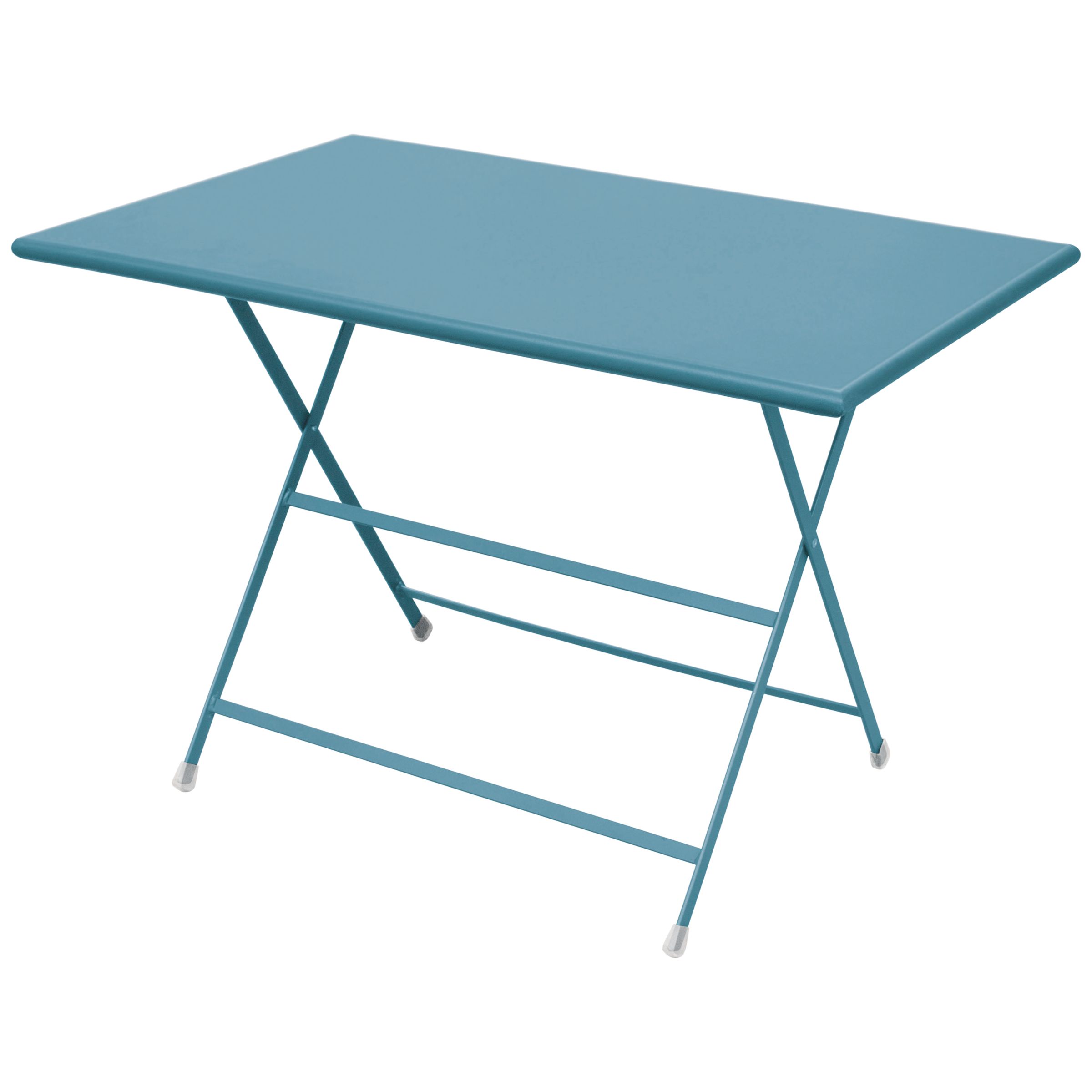 emu Arc En Ciel Rectangular 4 Seater Outdoor Dining Table, Sky, width 70cm