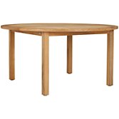 Kettler Vancouver 6 Seater Round Outdoor Dining Table, FSC Teak, width 150cm