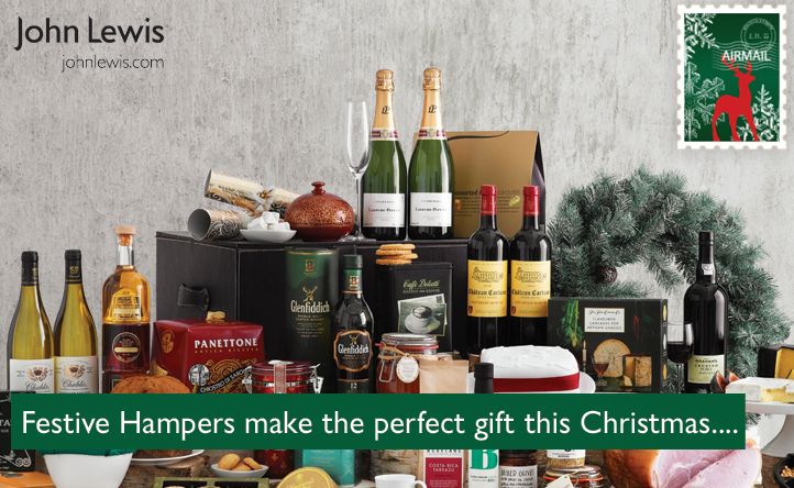 Festive Hampers make the perfect gift this Christmas....