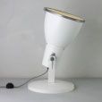 Original BTC Stirrup Floor Uplighter, White