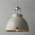Original BTC Titan Ceiling Light, Putty, Size 1 