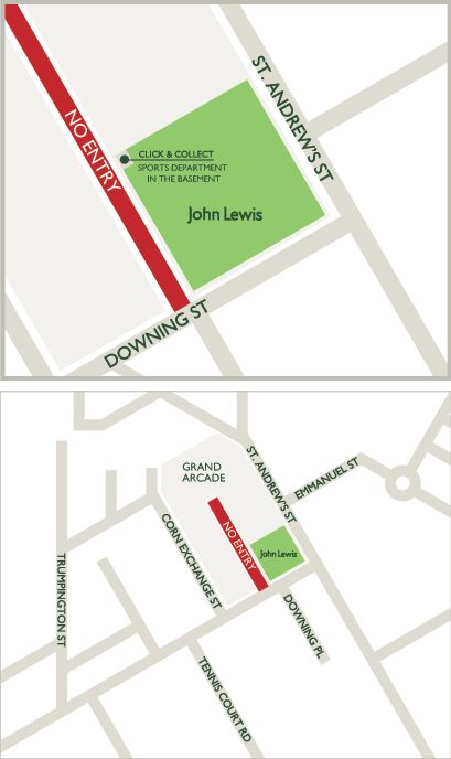 Map of Cambridge