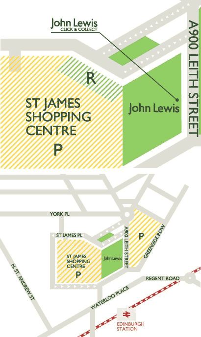 Map of Edinburgh