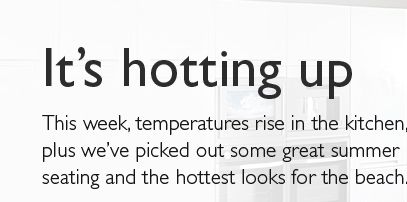 It’s hotting up
