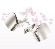 Seven London Abstract Square silver cufflinks