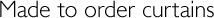 Made to order curatins are currently not available to buy online