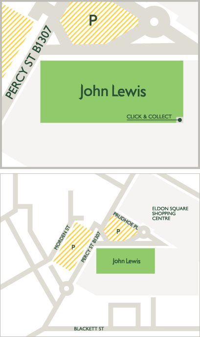 Map of Newcastle