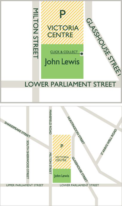Map of Nottingham