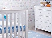 White nursery furniture