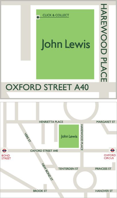 Map of Oxford Street