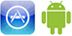 iPhone and Android