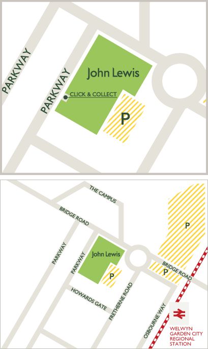 Map of Welwyn