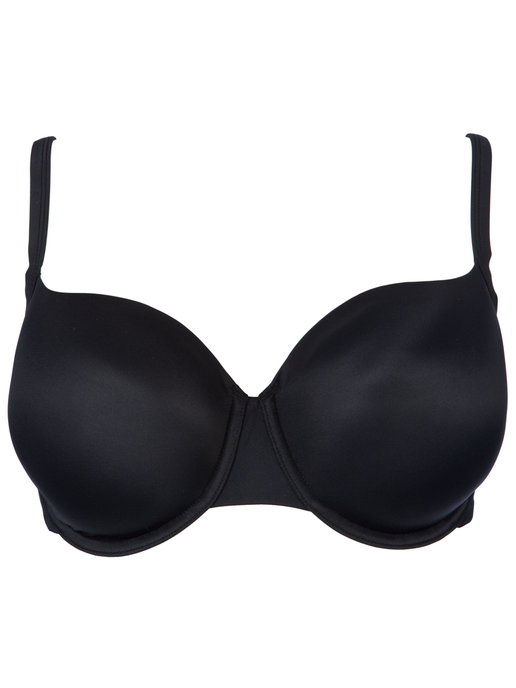 Buy Panache Porcelain Moulded T Shirt Bra, Black online at JohnLewis 