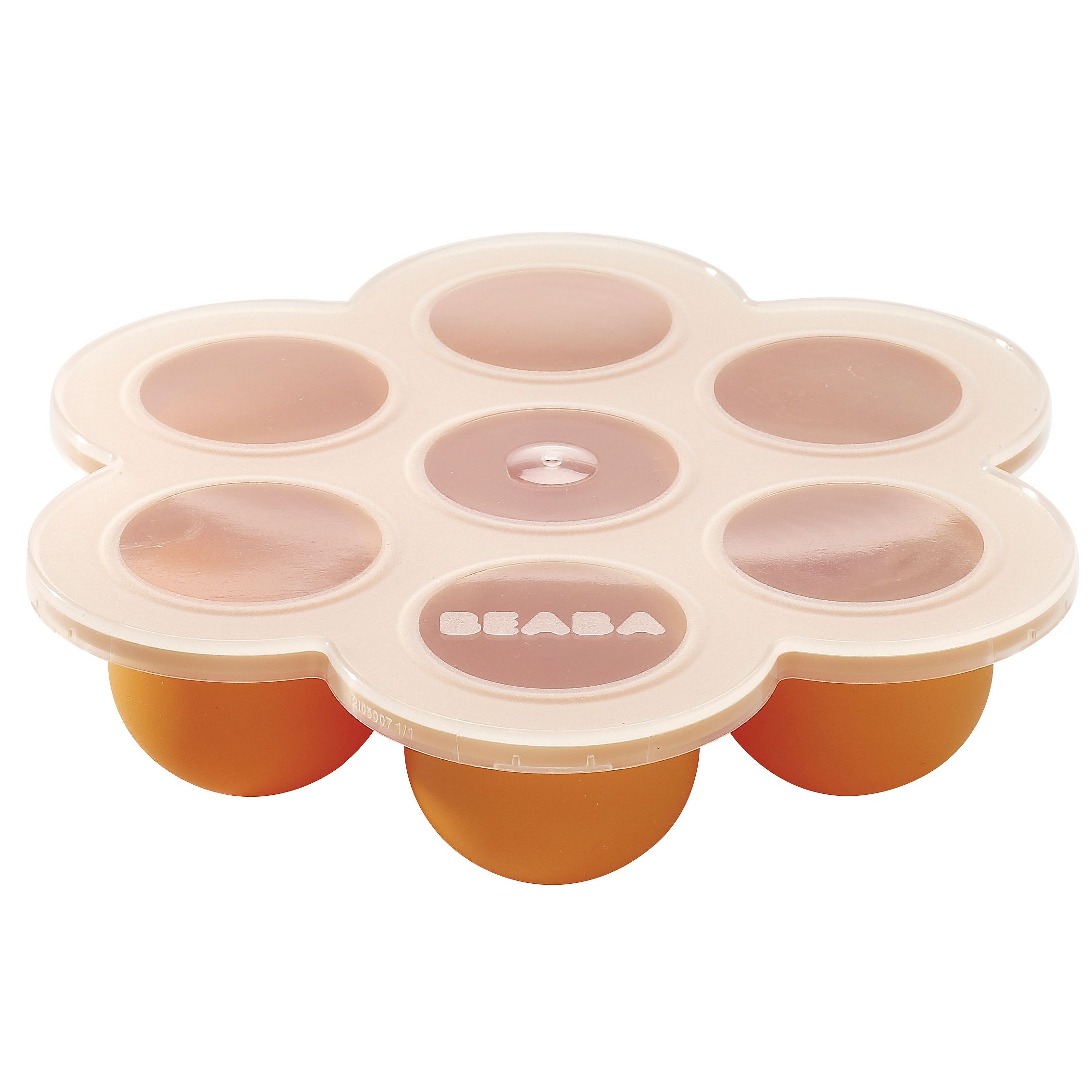 Buy Beaba Multi Portion Silicone Freezing Tray, Orange online at 