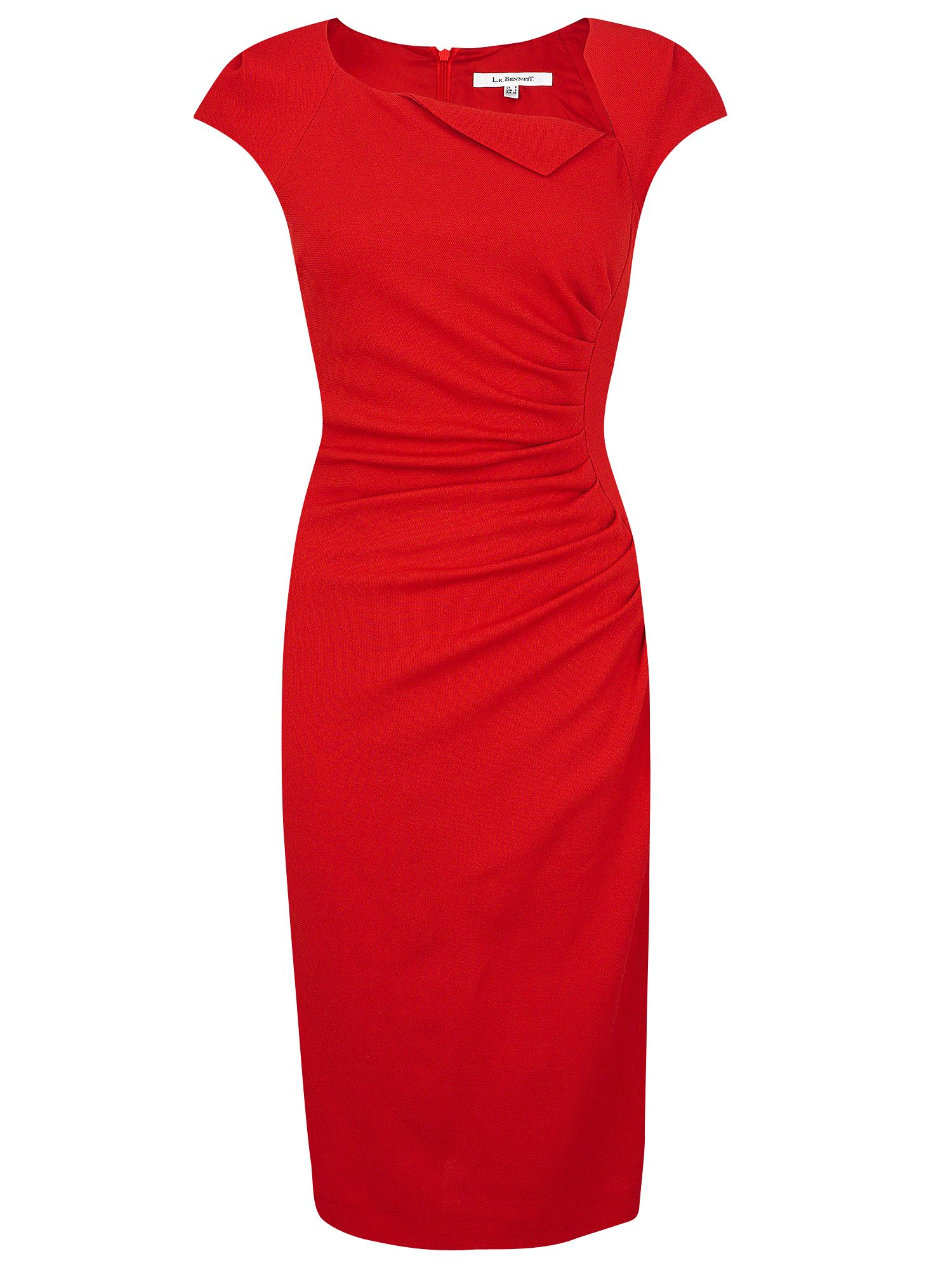 Buy L.K. Bennett Davina Dress, Lipstick online at JohnLewis   John 