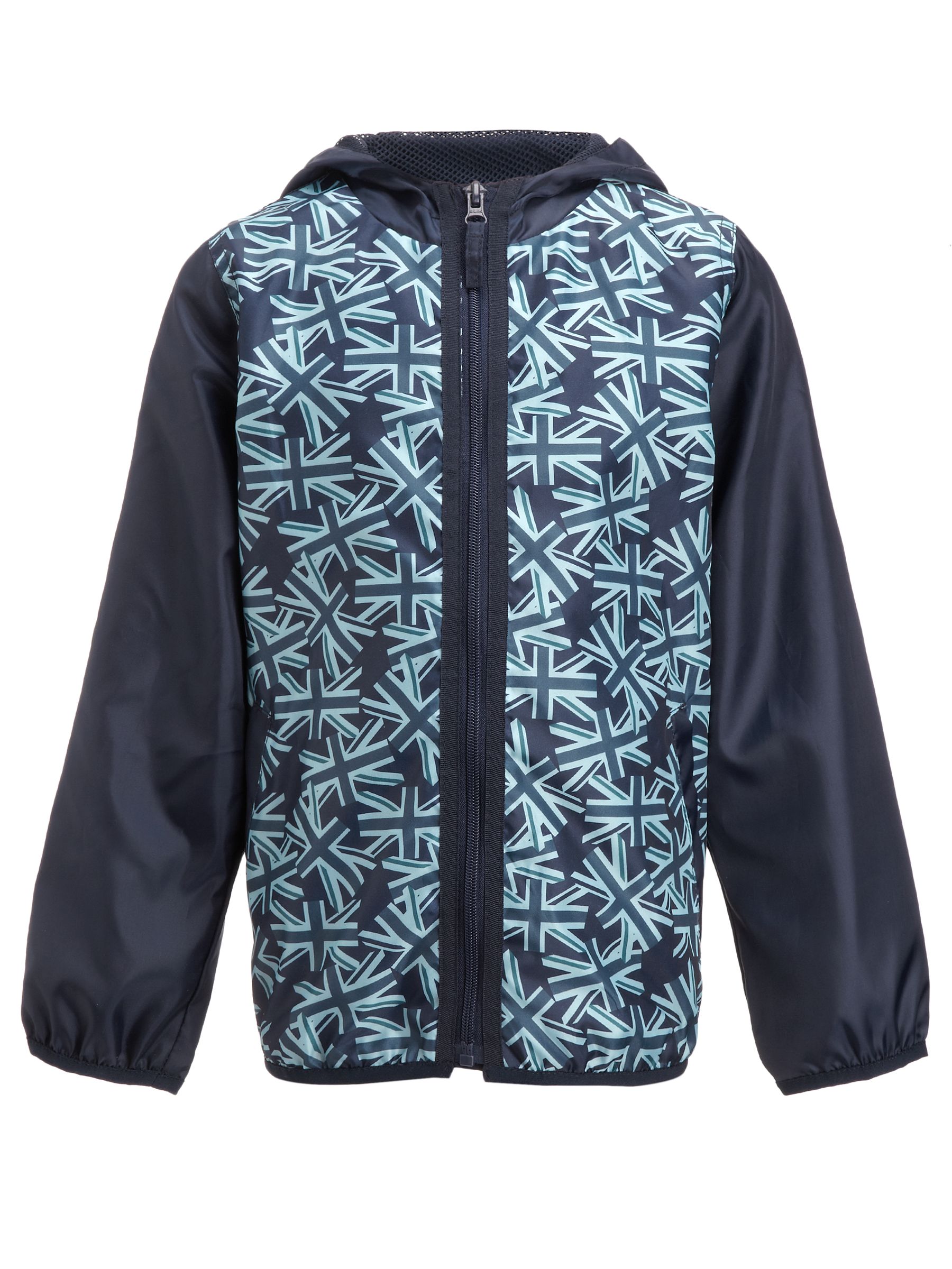 Buy John Lewis Boy Wing Cagoule, Union Jack Blue/Multi online at 