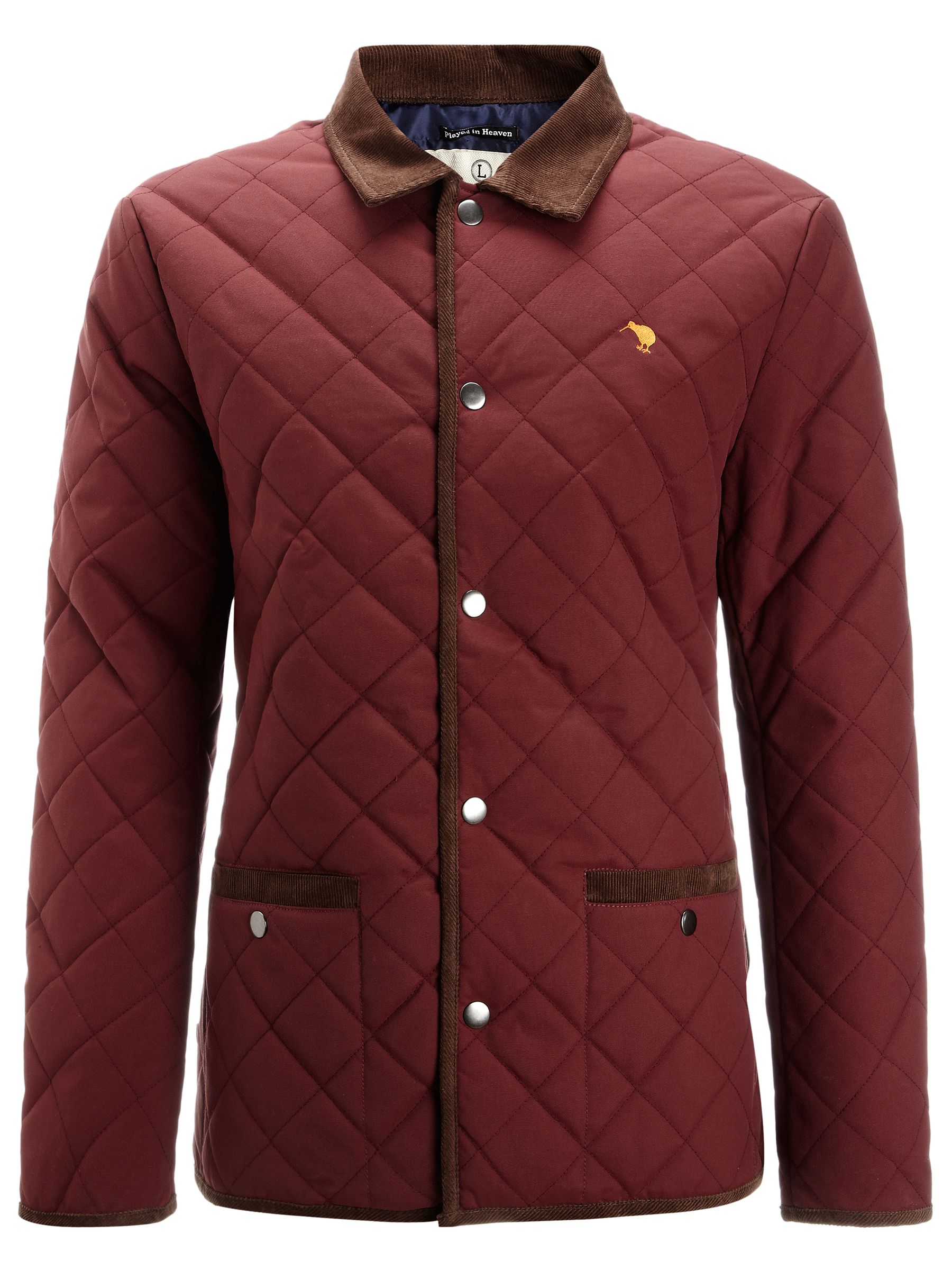 Buy Canterbury Makore Quilted Jacket, Burgundy online at JohnLewis 