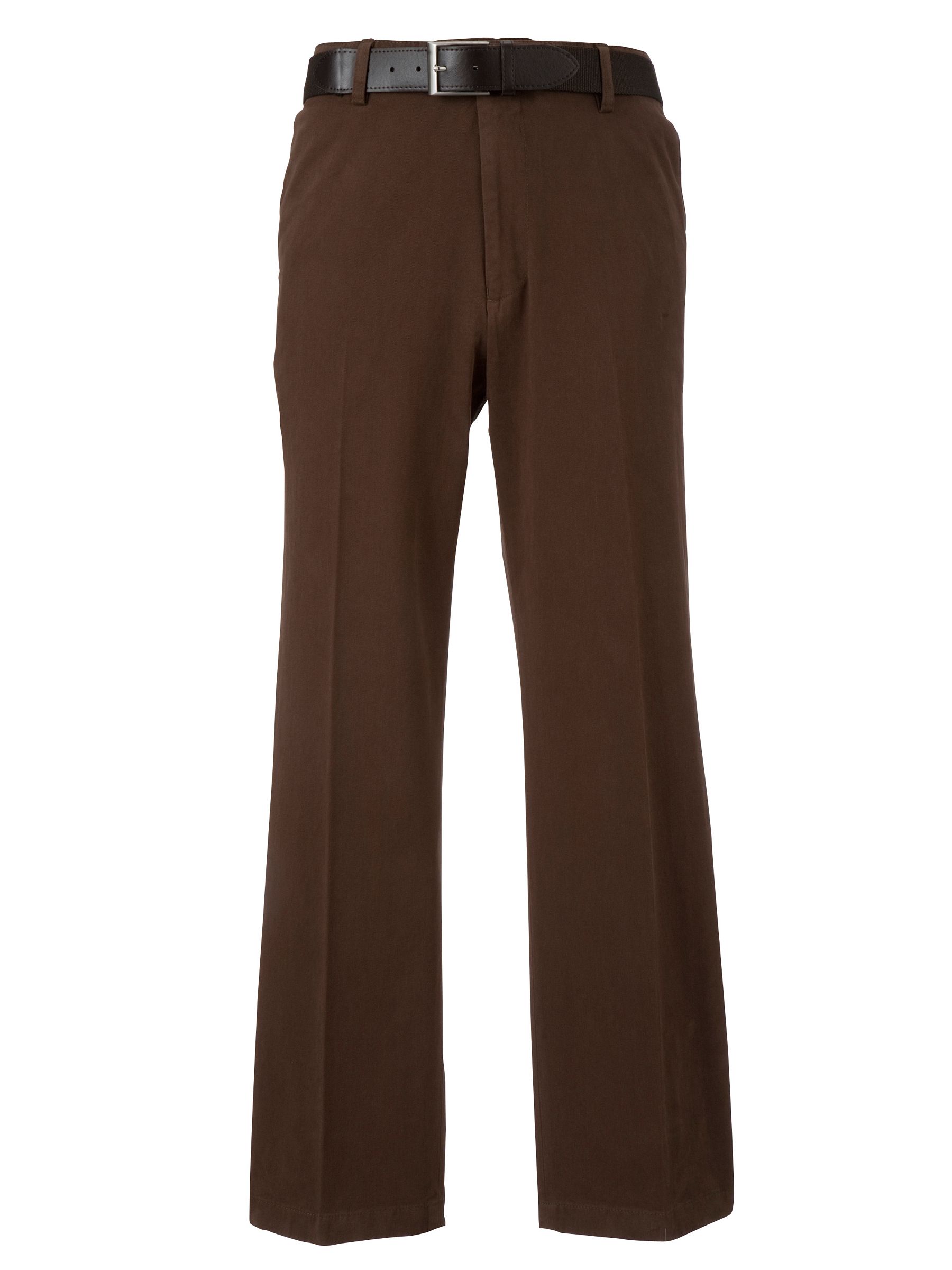 Buy John Lewis Stretch Twill Belt Trousers, Camel online at JohnLewis 