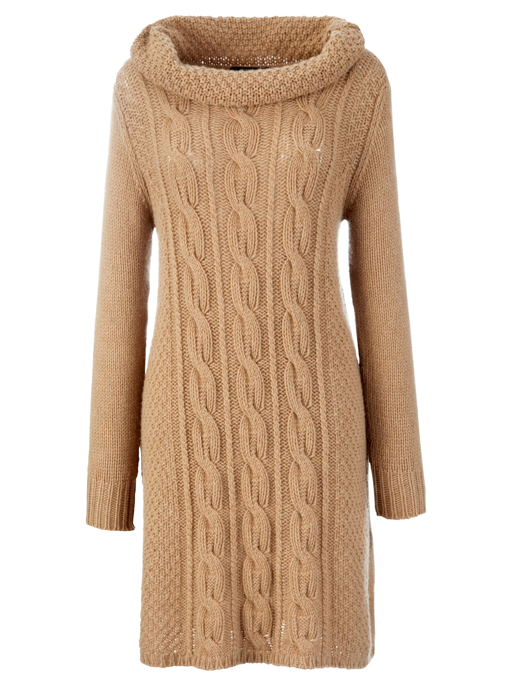 Buy Weekend by MaxMara Atollo Knitted Dress, Camel online at JohnLewis 