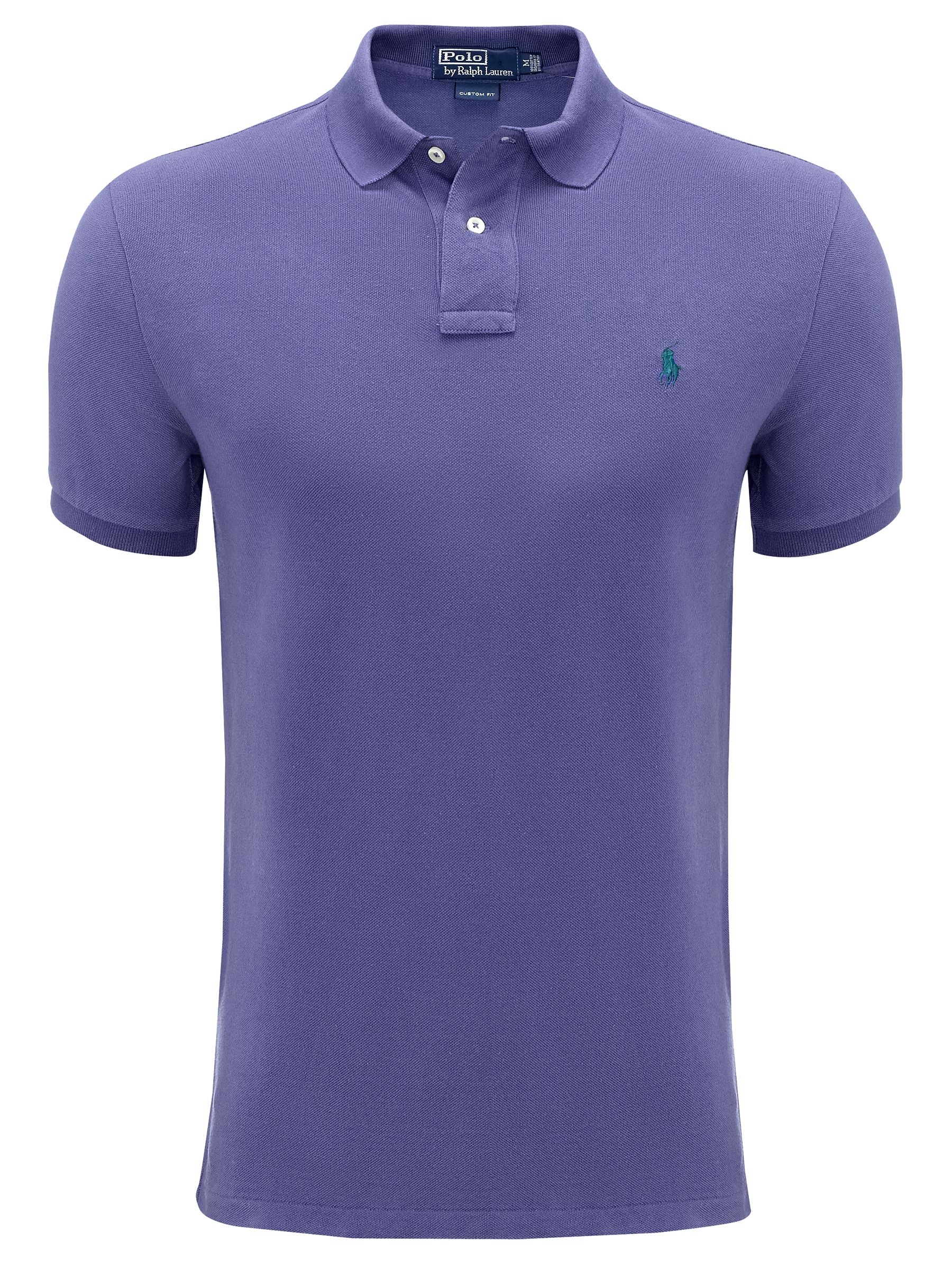 Buy Polo Ralph Lauren Custom Fit Polo Shirt, Juneberry online at 